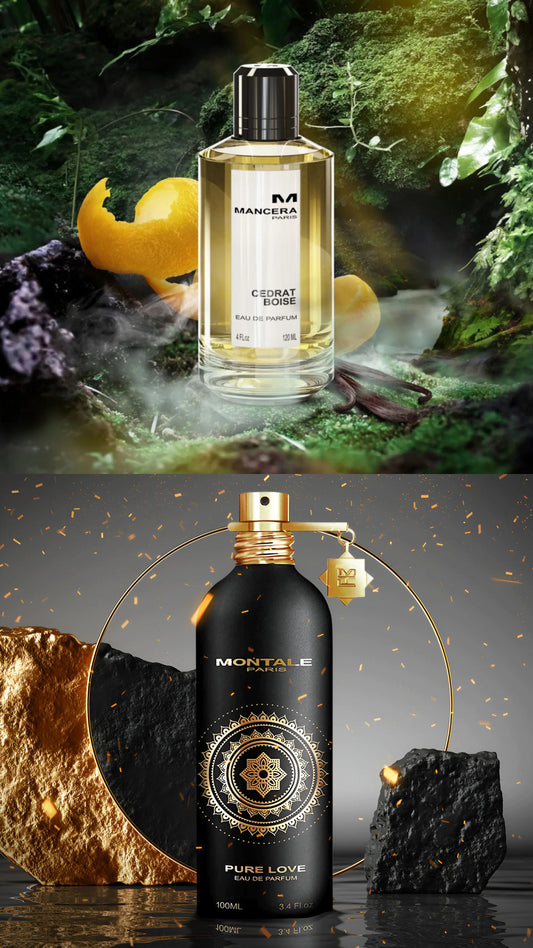 Mancera Cedrat Boise + Montale Pure Love